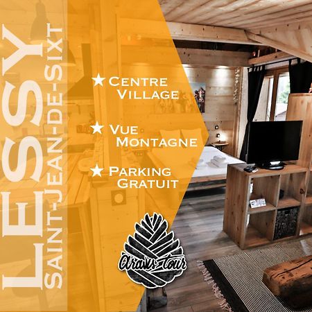 Studio Lessy - Centre Village - Aravistour Saint-Jean-de-Sixt Bagian luar foto